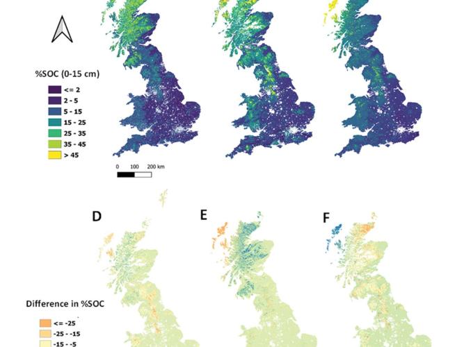 soil carbon maps