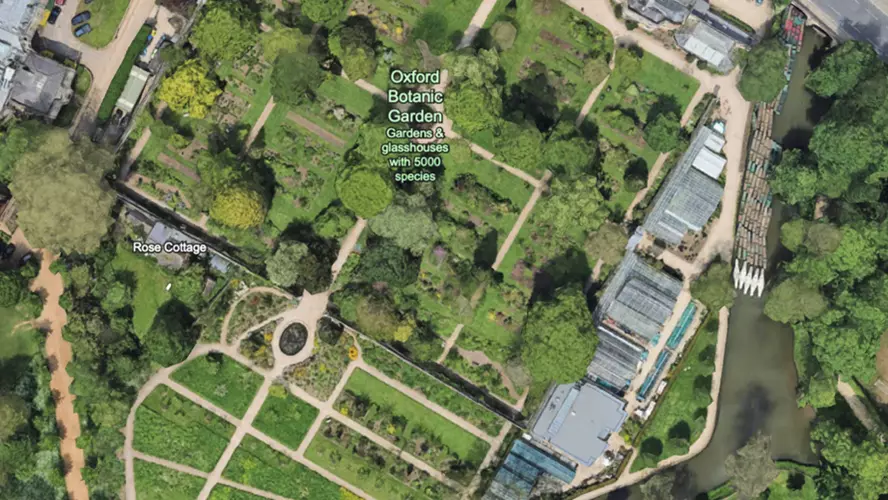 botanic gardens map