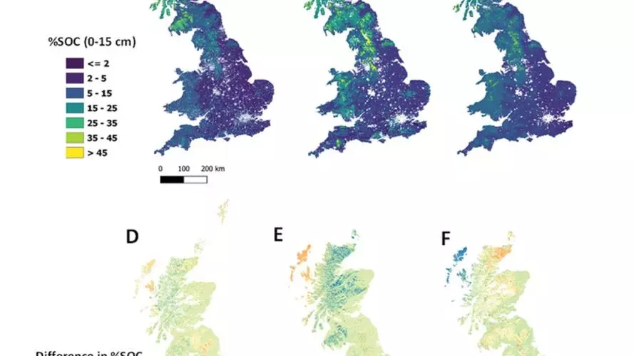 soil carbon maps