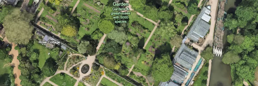 botanic gardens map